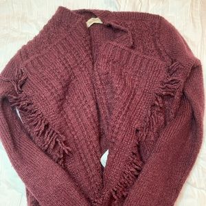 Magenta cardigan